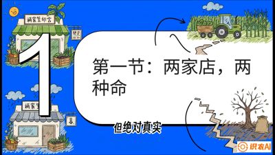 第1节：【农资人思维重塑】别做搬运工！千万级门店的&ldquo;三不等&rdquo;生意经，课程：《农资实战特训：从&ldquo;坐商&rdquo;到&ldquo;千万服务商&rdquo;的进阶路》