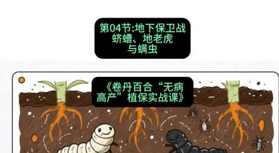 第04节：地下保卫战&mdash;&mdash;蛴螬、地老虎与螨虫 ，课程：《卷丹百合&ldquo;无病高产&rdquo;植保实战课》#识农AI
